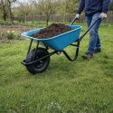 taczka ogrodowa taczka budowlana ogrodowa koło z łożyskiem 250 kg 100 L