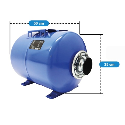 zbiornik membranowy bituxx 50l hydroforowy stalowy epdm 6 bar wymienny