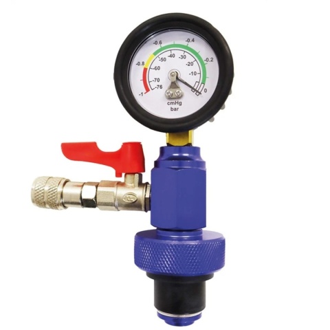 zestaw próżniowy do odpowietrzania chłodzenia 14el manometr adaptery