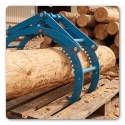 Chwytak do drewna 810mm 32" 1500kg samozaciskowy transportowy