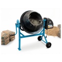 Betoniarka 65L 220W do betonu zaprawy gipsu stalowa 27,5 obr/min