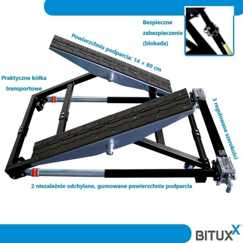 Mobilny Podnośnik Uchylny Warsztatowy 2000kg Stalowy Uniwersalny