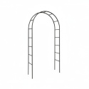 Pergola Ogrodowa Metalowa Tarasowa 240x150 cm Czarna