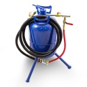 Piaskarka Mobilna Pneumatyczna BITUXX 19L 125 PSI 4 Dysze 2,5 m