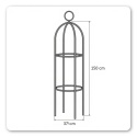 Pergola Ogrodowa Metalowa 150 cm Wsparcie na róże Pergola Do Róży Pnącej