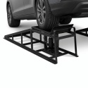 Najazdy samochodowe z podnośnikiem hydraulicznym 4000 kg komplet