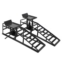 Najazdy samochodowe z podnośnikiem hydraulicznym 4000 kg komplet