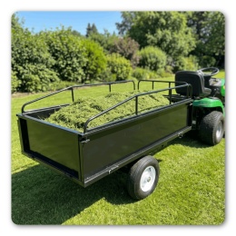 Przyczepka do traktorka ogrodowego 540 kg wywrotka z kiprem do quada ATV