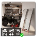 RAMPY NAJAZDOWE Rampa Najazd Podjazd Aluminiowy Składany 205cm 680kg 2 szt.