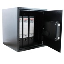 Sejf Elektroniczny Szyfrowy 48L Czarny Na Klucz Dom Biuro Solidny