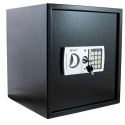 Sejf Elektroniczny Szyfrowy 48L Czarny Na Klucz Dom Biuro Solidny