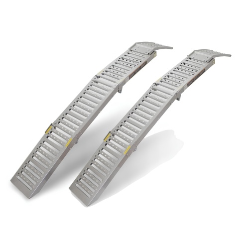 Składane Rampy Najazdowe Stalowe 200 cm 250 kg/szt (1100 kg) komplet ramp