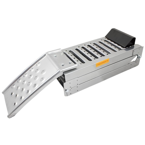 Składane Rampy Najazdowe Stalowe 200 cm 250 kg/szt (1100 kg) komplet ramp