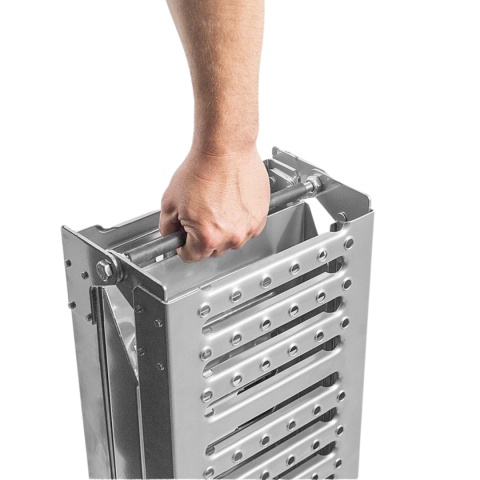 Składane Rampy Najazdowe Stalowe 200 cm 250 kg/szt (1100 kg) komplet ramp