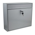 Skrzynka pocztowa metalowa na listy z zamkiem 2 kluczyki 36x31x10,5cm