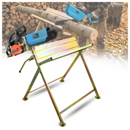 Stojak do cięcia drewna Koziołek do drewna z uchwytem na piłę 45cm 120kg