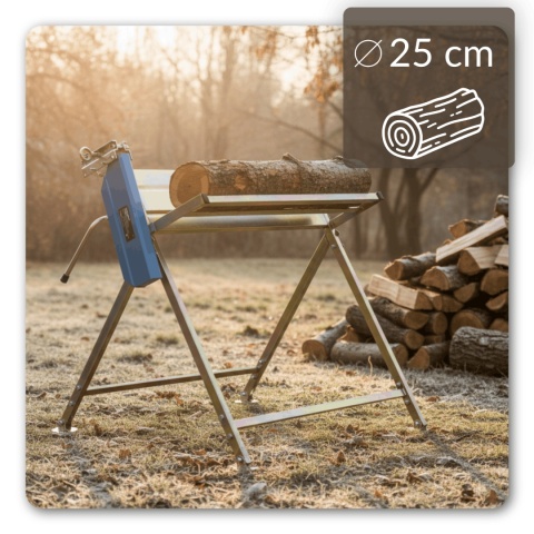 Stojak do cięcia drewna Koziołek do drewna z uchwytem na piłę 45cm 120kg