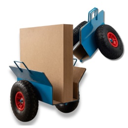 Wózek Transportowy do Płyt OSB GK MDF 275 kg Koła Pneumatyczne 26 cm