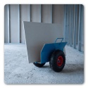 Wózek Transportowy do Płyt OSB GK MDF 275 kg Koła Pneumatyczne 26 cm