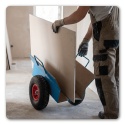 Wózek Transportowy do Płyt OSB GK MDF 275 kg Koła Pneumatyczne 26 cm