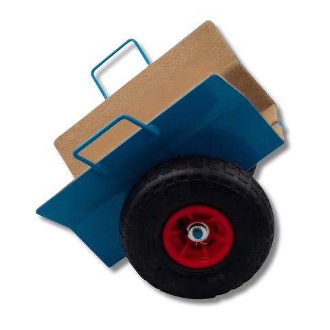 Wózek Transportowy do Płyt OSB GK MDF 275 kg Koła Pneumatyczne 26 cm