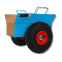 Wózek Transportowy do Płyt OSB GK MDF 275 kg Koła Pneumatyczne 26 cm