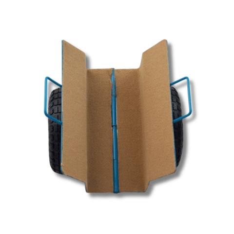 Wózek Transportowy do Płyt OSB GK MDF 275 kg Koła Pneumatyczne 26 cm