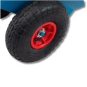 Wózek Transportowy do Płyt OSB GK MDF 275 kg Koła Pneumatyczne 26 cm