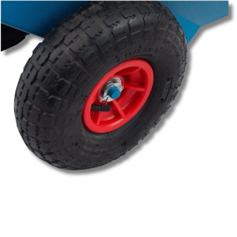 Wózek Transportowy do Płyt OSB GK MDF 275 kg Koła Pneumatyczne 26 cm