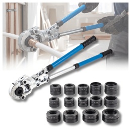 Zaciskarka do rur PEX AluPex TH U V 16-32 mm 60 kN