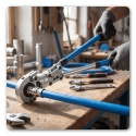 Zaciskarka do rur PEX AluPex TH U V 16-32 mm 60 kN