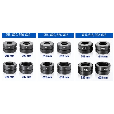 Zaciskarka do rur PEX AluPex TH U V 16-32 mm 60 kN