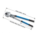 Zaciskarka do rur PEX AluPex TH U V 16-32 mm 60 kN