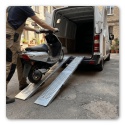 rampy stalowe składane 180 cm 400 kg najazd motocykl kosiarka quad 2 sztuki