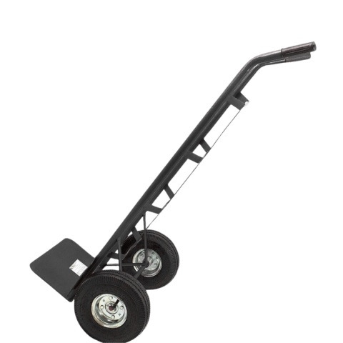 wózek magazynowy transportowy 200kg stalowy koła pneumatyczne magazyn ogród
