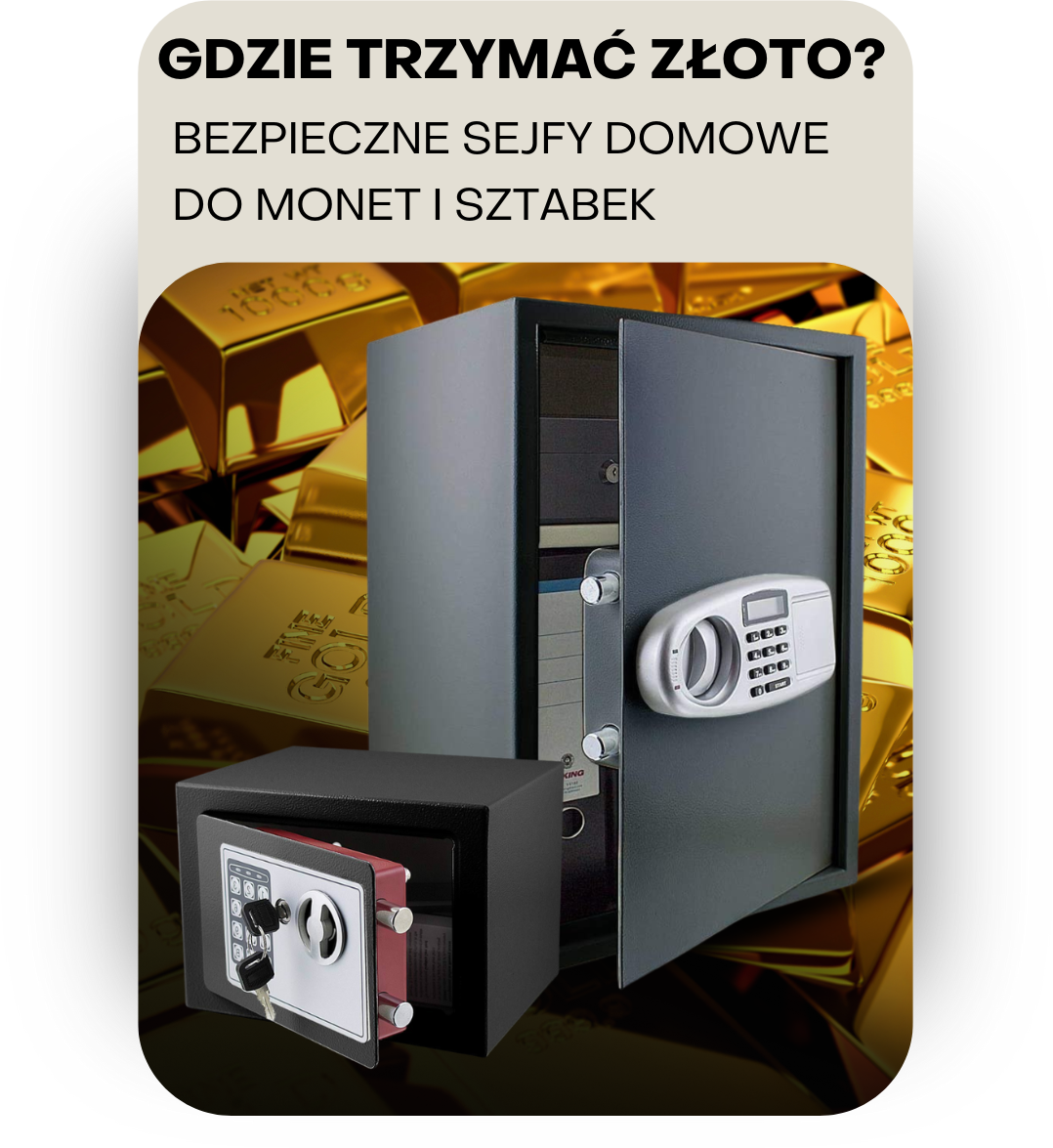 Inwestujesz w Złoto? Dowiedz Się, Jak je Bezpiecznie Przechowywać