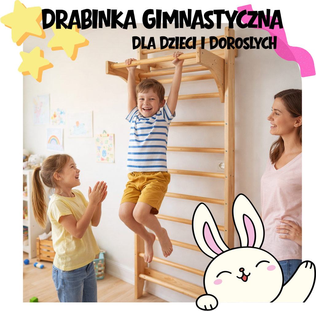 Drabinka dla dzieci 2026 – trend fitness, który sprzedaje się sam i inspiruje do codziennej aktywności całej rodziny